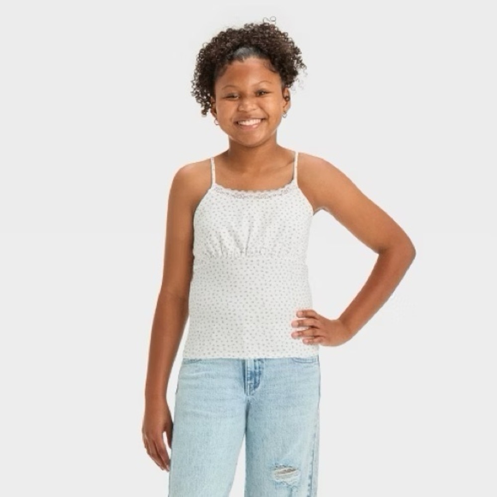 Art Class Lace Cami Tank Top - Set of 2